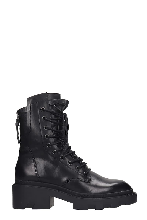 ash moody leather combat boots