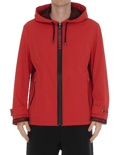 Shop Burberry Everton Jacket In Bright Red
