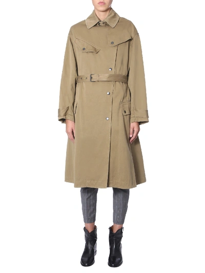 Shop Isabel Marant Étoile Gabao Trench In Marrone