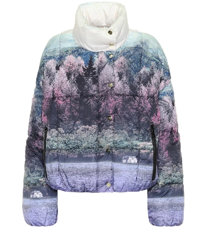 Shop Baum Und Pferdgarten Brietta Printed Puffer Jacket In Multicoloured