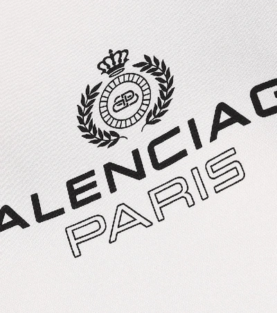 Shop Balenciaga Bb Paris T-shirt In White