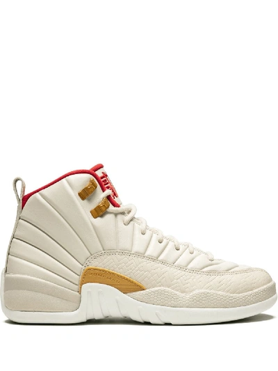 Shop Jordan Air  12 Retro Gg "chinese New Year 2017" Sneakers In Neutrals