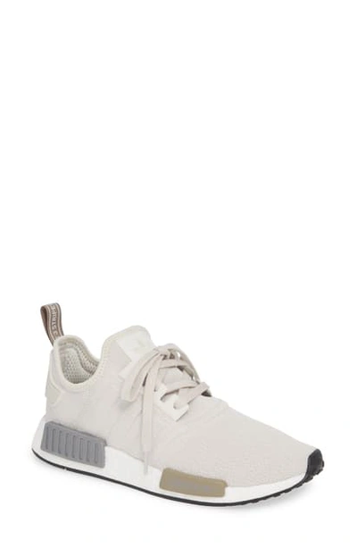 Shop Adidas Originals Nmd R1 Athletic Shoe In Raw White/ Raw White/ Black