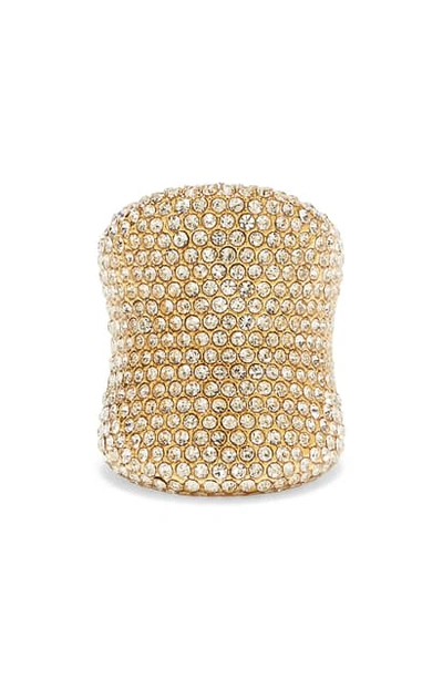 Shop Vince Camuto Pave Band Ring In Gold