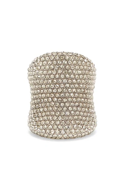 Shop Vince Camuto Pave Band Ring In Silver