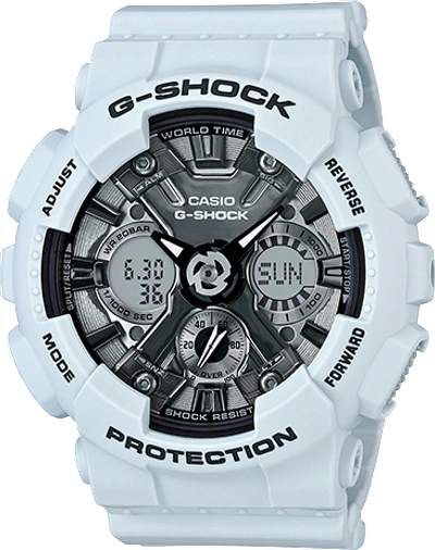 Pre-owned Casio  G-shock Gmas120mf-2a In Resin