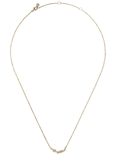 Shop Astley Clarke 14kt Yellow Gold Icon Scala Diamond Necklace