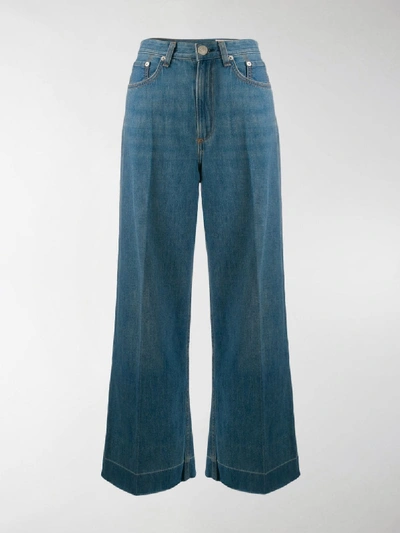 Shop Rag & Bone Ruth High Rise Jeans In Blue