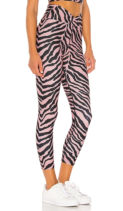 Shop Year Of Ours Veronica Tiger Legging In Rose