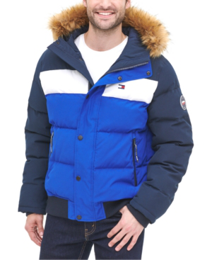 tommy hilfiger short snorkel coat