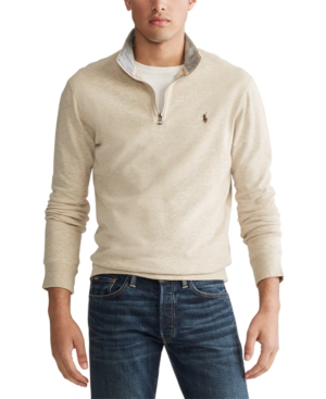 polo quarter zip men