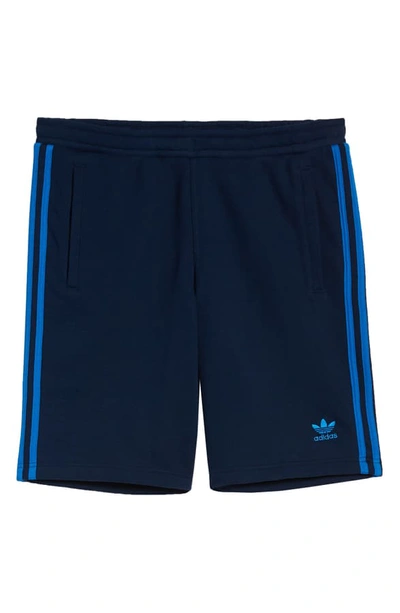 Adidas Originals Adidas Men's Originals Adicolor 3-stripe Shorts In Navy/ bluebird | ModeSens