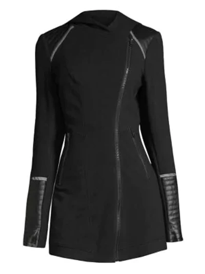 Shop Blanc Noir Women's Update Traveller Jacket In Black