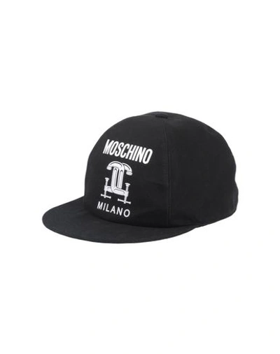 Shop Moschino Hats In Black
