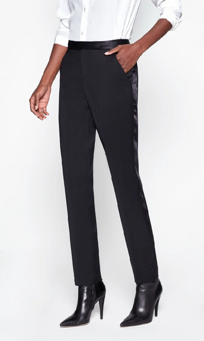 Shop Equipment Burcet Wool Trouser In True Black