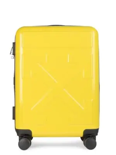 Shop Off-white Arrow Trolley In Yellow