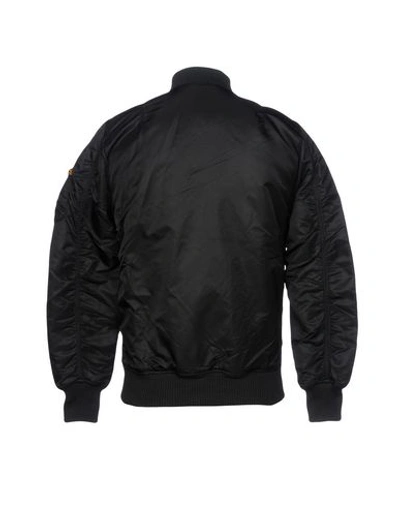 Shop Alpha Industries Man Jacket Black Size S Nylon