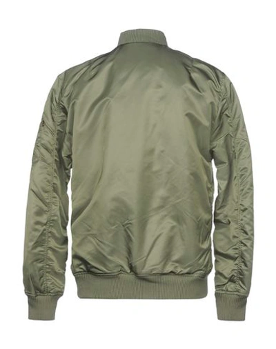 Shop Alpha Industries Man Jacket Military Green Size S Nylon