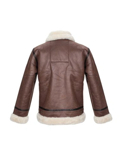 Alpha Industries Jacket In Brown
