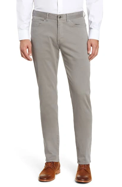 Shop Peter Millar Ultimate Sateen Five Pocket Pants In Gale Grey