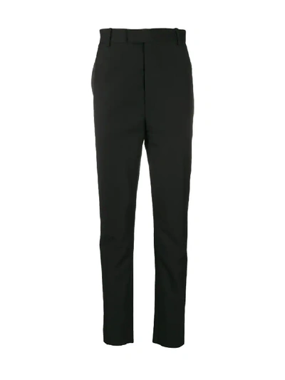 Shop Alexander Mcqueen Panelled Tailored Trousers In Black
