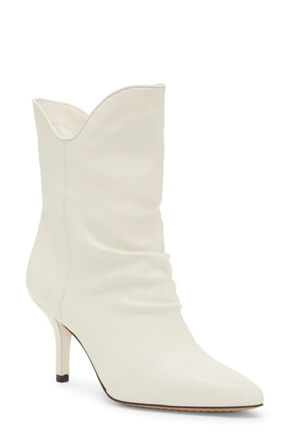 vince camuto white booties
