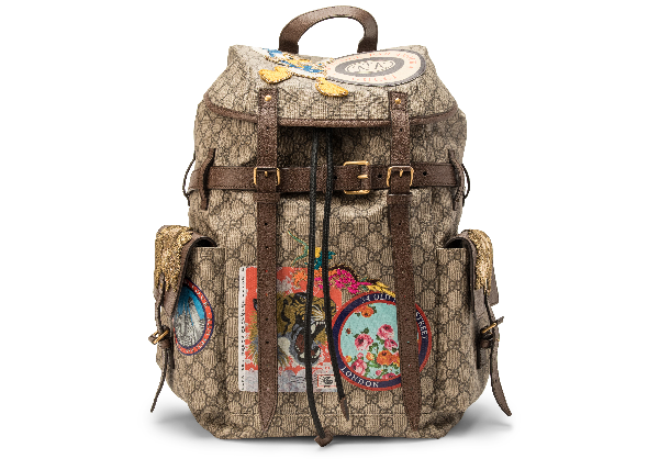 supreme tan backpack