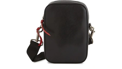 Shop Givenchy Mc3 Crossbody Bag In Black / White