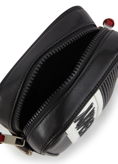 Shop Givenchy Mc3 Crossbody Bag In Black / White