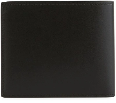 Shop Givenchy Address Wallet In Leather In Black /red