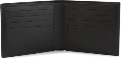 Shop Givenchy Address Wallet In Leather In Black /red
