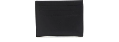 Shop Givenchy Address Card Holder In Leather In Black /red