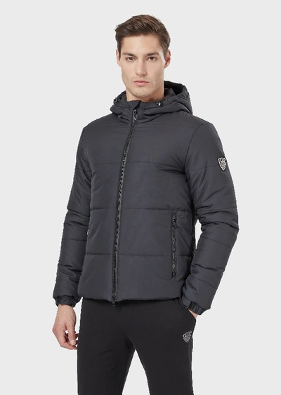 Shop Emporio Armani Puffer Jackets - Item 41924888 In Dark Gray