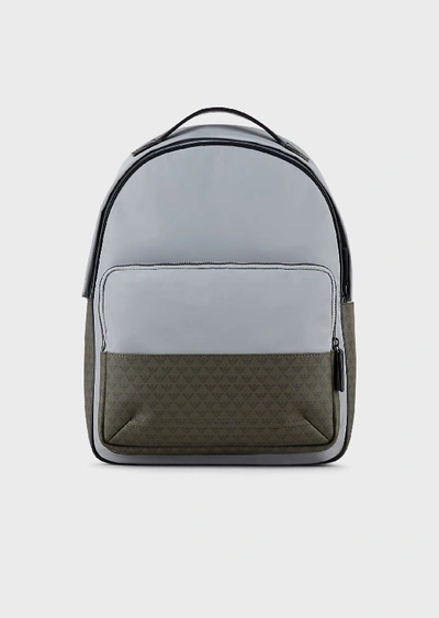 Shop Emporio Armani Backpacks - Item 45483685 In Light Gray