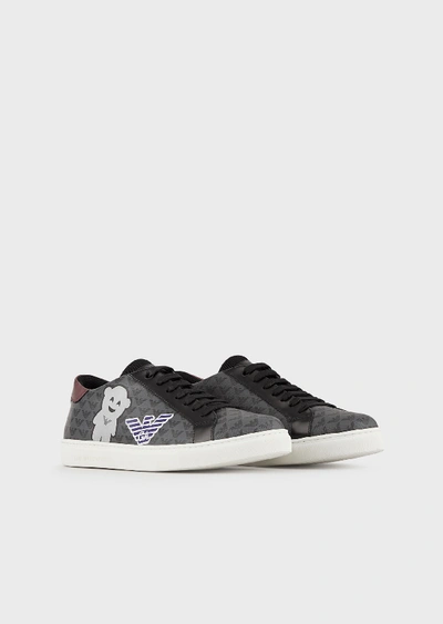 Shop Emporio Armani Sneakers - Item 11767985 In Gray