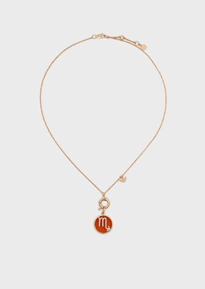 Shop Emporio Armani Necklaces - Item 50235130 In Orange