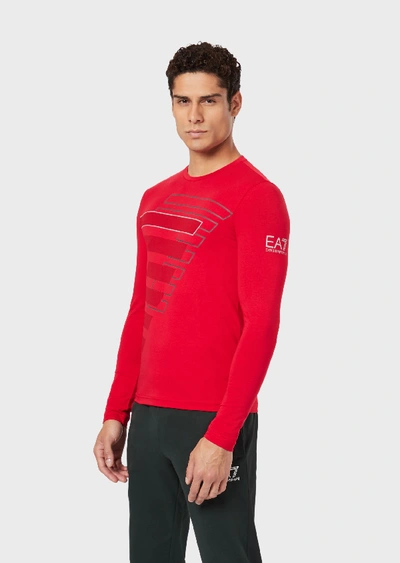 Shop Emporio Armani T-shirts - Item 12380111 In Red