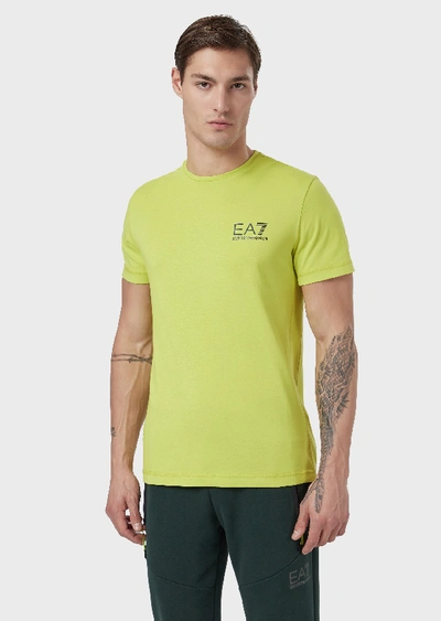 Shop Emporio Armani T-shirts - Item 12380257 In Light Green