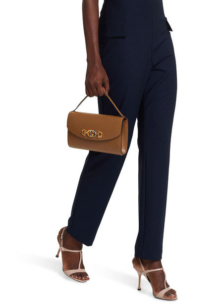 Gucci Zumi Sm Shoulder Bag In Beige | ModeSens