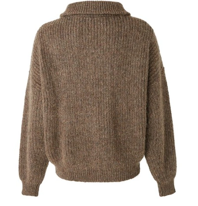 Shop Isabel Marant Étoile Myclan Sweatshirt In Brown