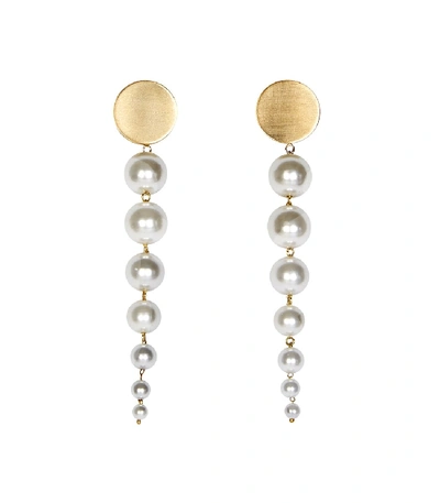 Shop Mignonne Gavigan Lucy Earring In White/gold