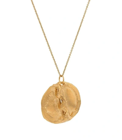 Shop Alighieri The Desert Shore Necklace In Gold