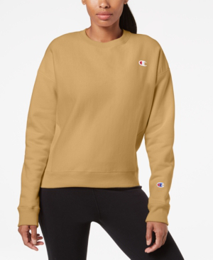 champion essential reverse weave fleece sweatshirt