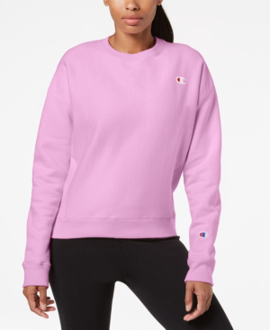 champion essential reverse weave fleece sweatshirt