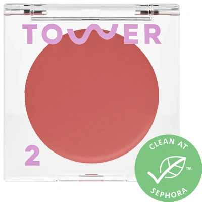 Tower 28 Beauty Beachplease Lip + Cheek Cream Blush Magic Hour 0.158 oz/ 4.5 G