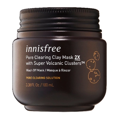 Shop Innisfree Super Volcanic Clusters Pore Clearing Clay Mask 3.38 oz/ 100 ml