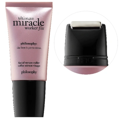 Shop Philosophy Ultimate Miracle Worker Fix Facial Serum Roller 1 oz/ 30 ml