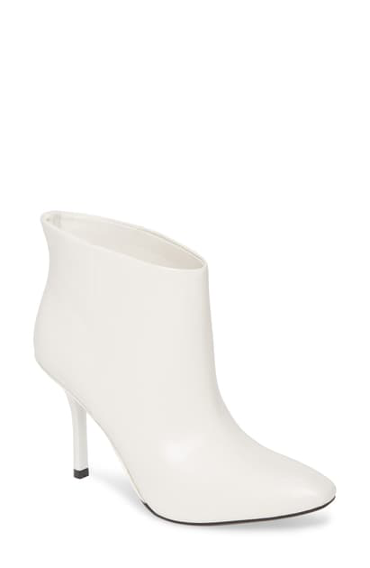 calvin klein white booties