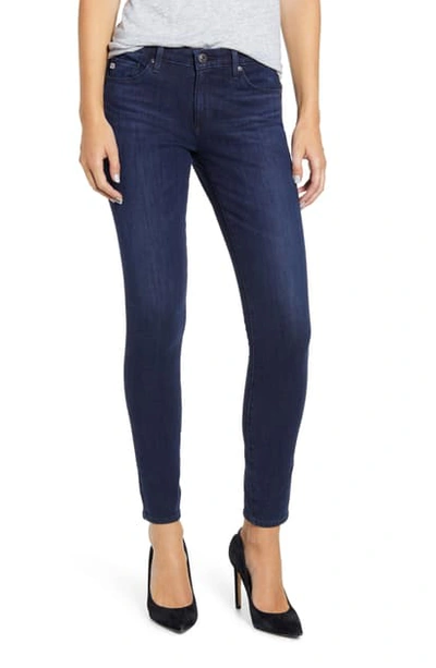 Shop Ag The Legging Ankle Skinny Jeans In Indigo Excess