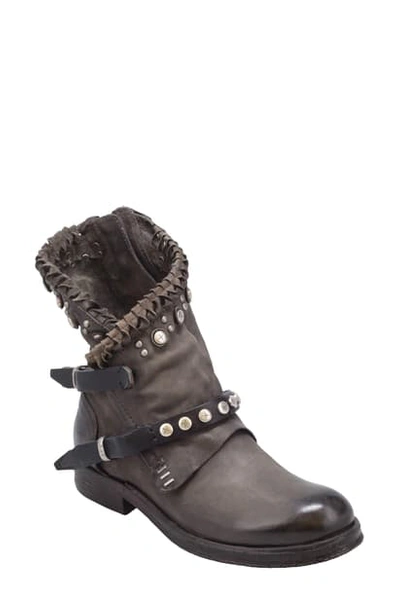 Shop As98 Viets Boot In Smoke Leather